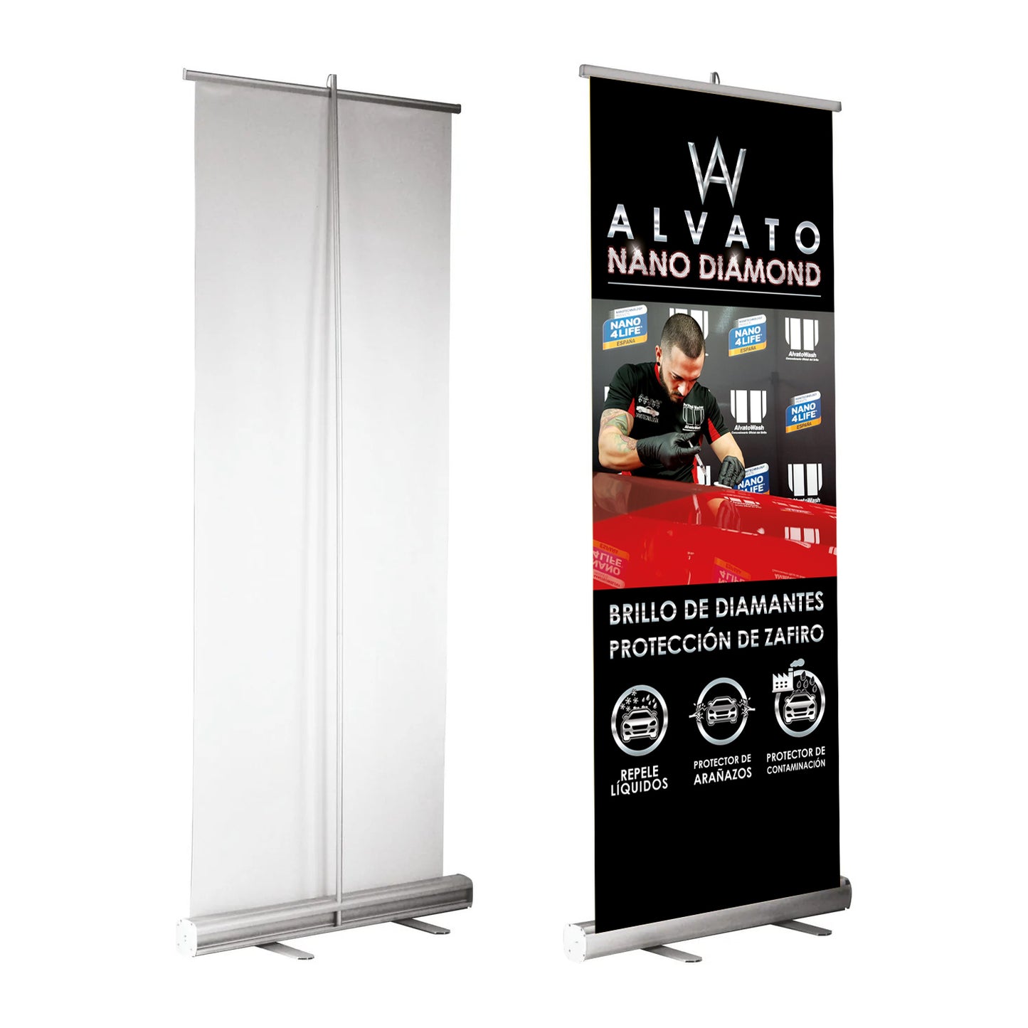 Nano Alvato aufrollen
