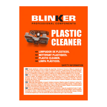 ETIQUETA ID LIMPIADOR PLASTICOS INTERIORES