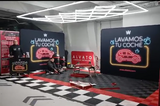 Luces hexagonales Alvato