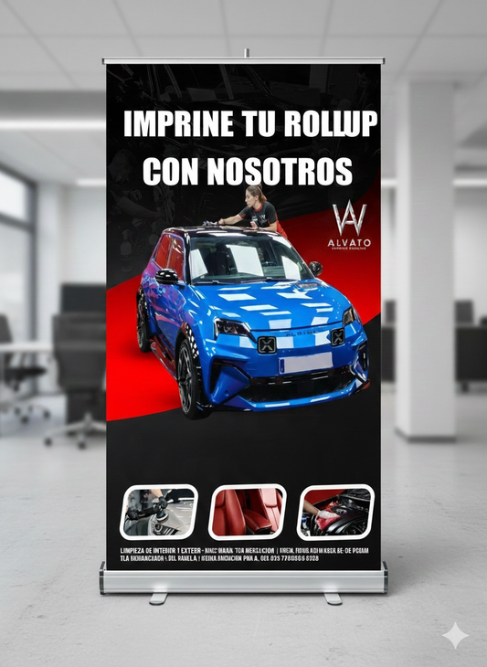 Impresión Rollup personalizado Alvato