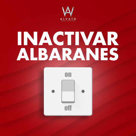 INACTIVACION DE ALBARANES