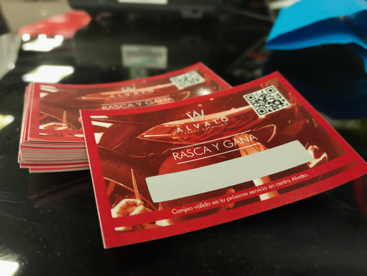RASCA Y GANA QR (50 UD)